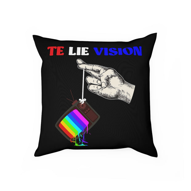 Te - Lie - Vision =Cushion