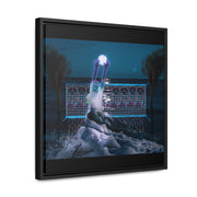 Nature's Volley: This Gallery Canvas Wraps, Square Frame