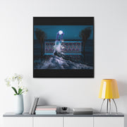 Nature's Volley: This Gallery Canvas Wraps, Square Frame