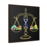 Scales of Fortune: Gallery Canvas Wraps, Square Frame