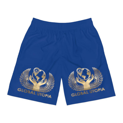 GLOBAL UTOPIA LOGO:Jogger Shorts (AOP)