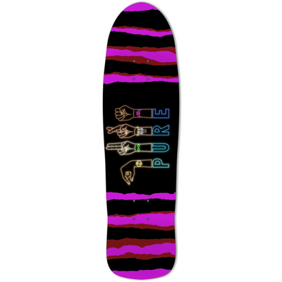 STAY PURE: Custom Skateboard