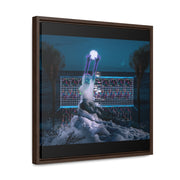 Nature's Volley: This Gallery Canvas Wraps, Square Frame