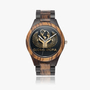 GLOBAL UTOPIA SOUL GRAIN EDT: 207. Indian Ebony Wooden Watch