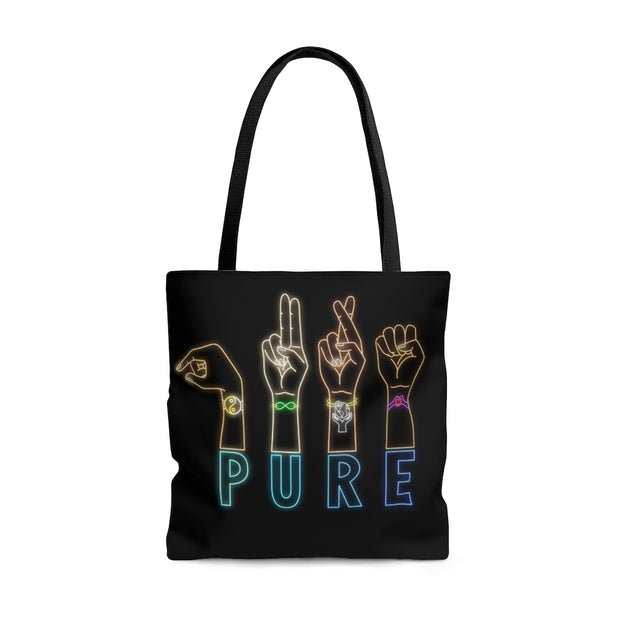 PURE: AOP Tote Bag