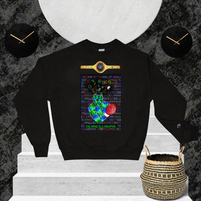 GLOBAL UTOPIA: "MOLDED AMBITION" Limited Edition Champion Sweatshirt