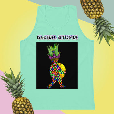 THE PINEAPPLE OF MY EYE: Premium tank top