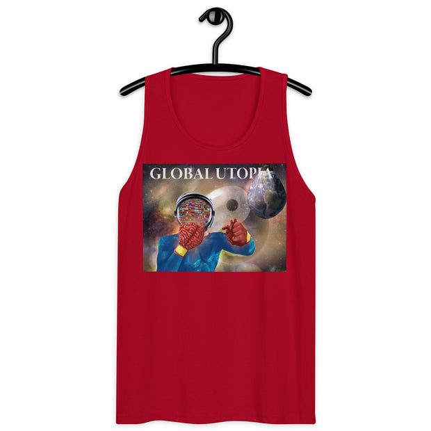 GLOBAL UTOPIA: "ASTRONOMICS"  premium tank top