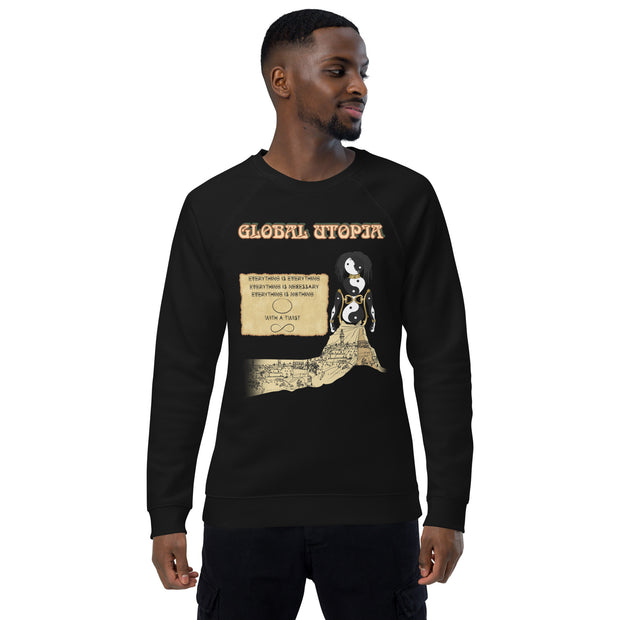 MISEDUCATION OF EVERYTHING: Premium organic raglan sweatshirt