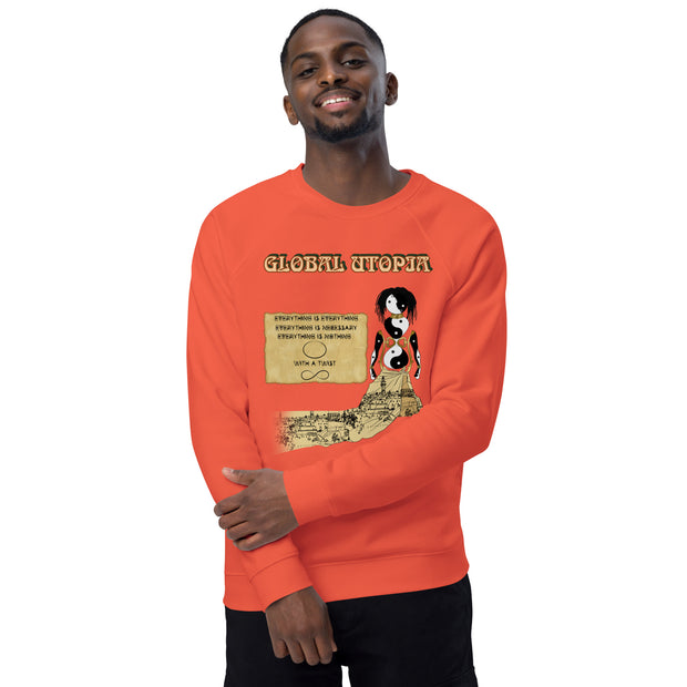 MISEDUCATION OF EVERYTHING: Premium organic raglan sweatshirt